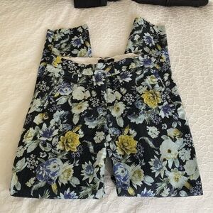 Floral Print Pants